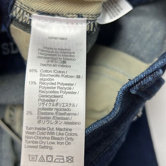 Madewell nr448 Slim Jeans: Airy Stretch Denim Edition 33/32 NWT - Picture 11 of 12